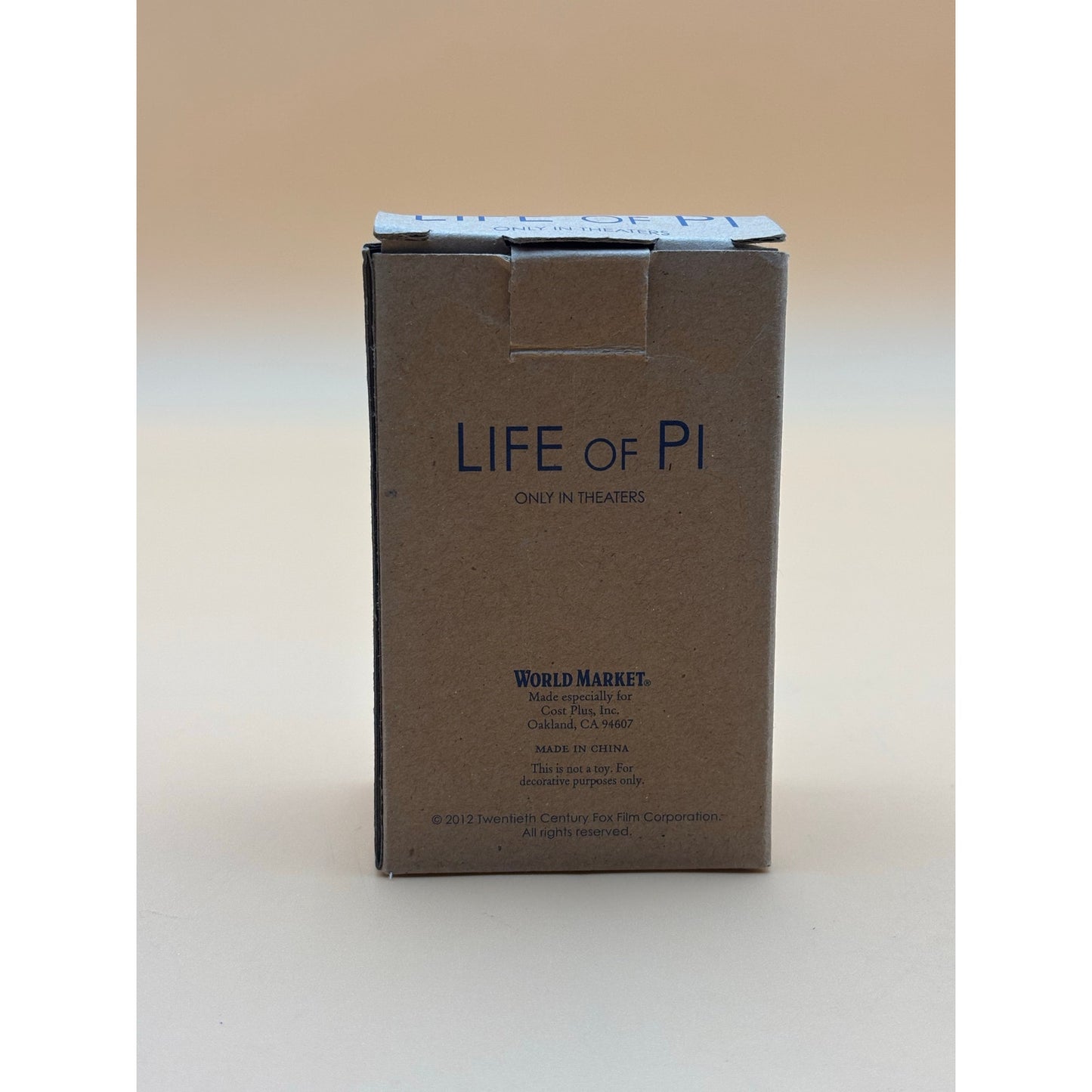 Life of Pi Tiger Ornament by World Market