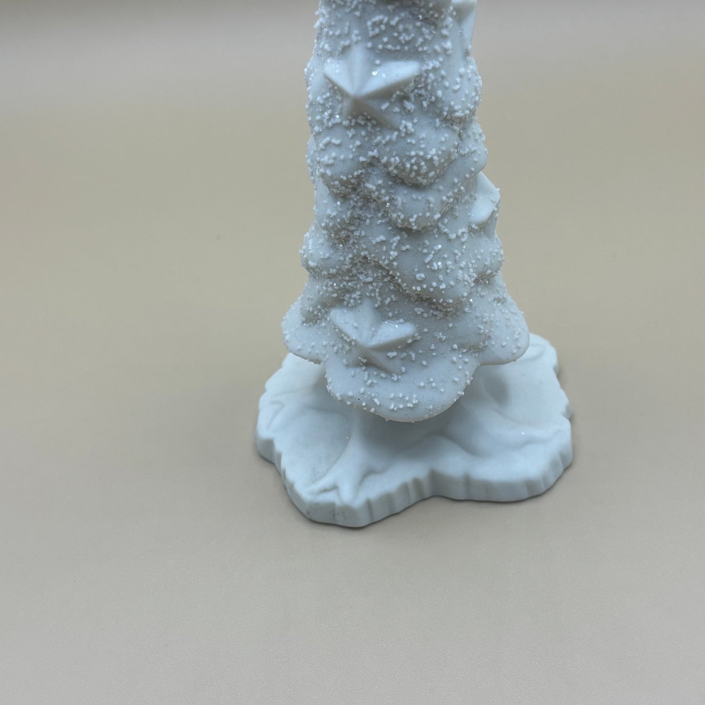 Department 56 White Bisque Christmas Tree Snowbabies Stary Pine Retired