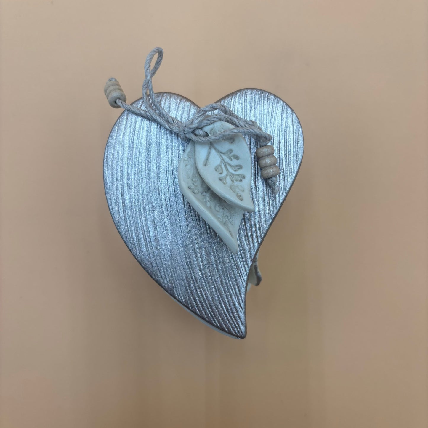 Nature’s Poetry Heart-Shaped Ceramic Trinket Box (2010 Enesco)