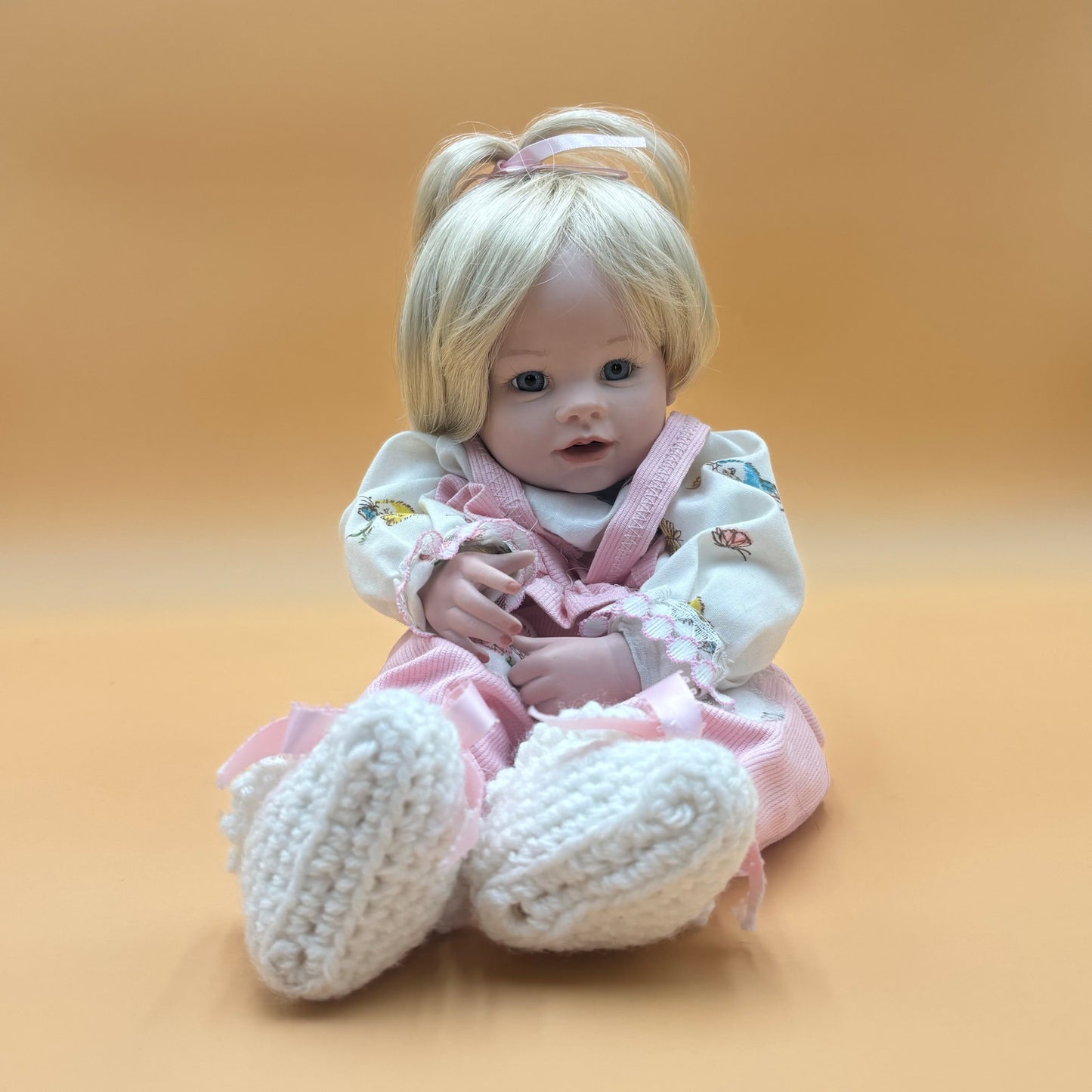 Boots Tyner “Peaches” Porcelain & Beanbag Doll (1987 Reproduction)