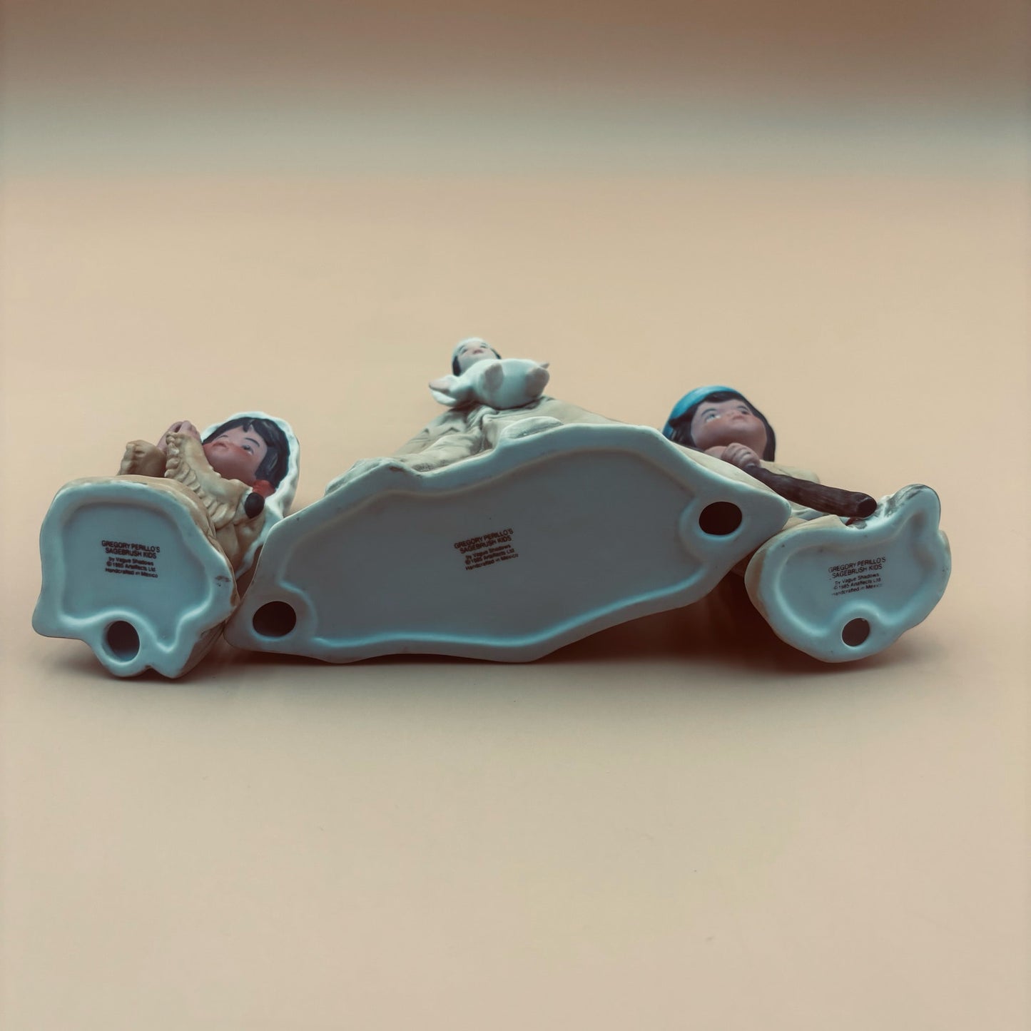 Sagebrush Kids Set 3 Gregory Perillo 1985 Handcrafted Figurine Set