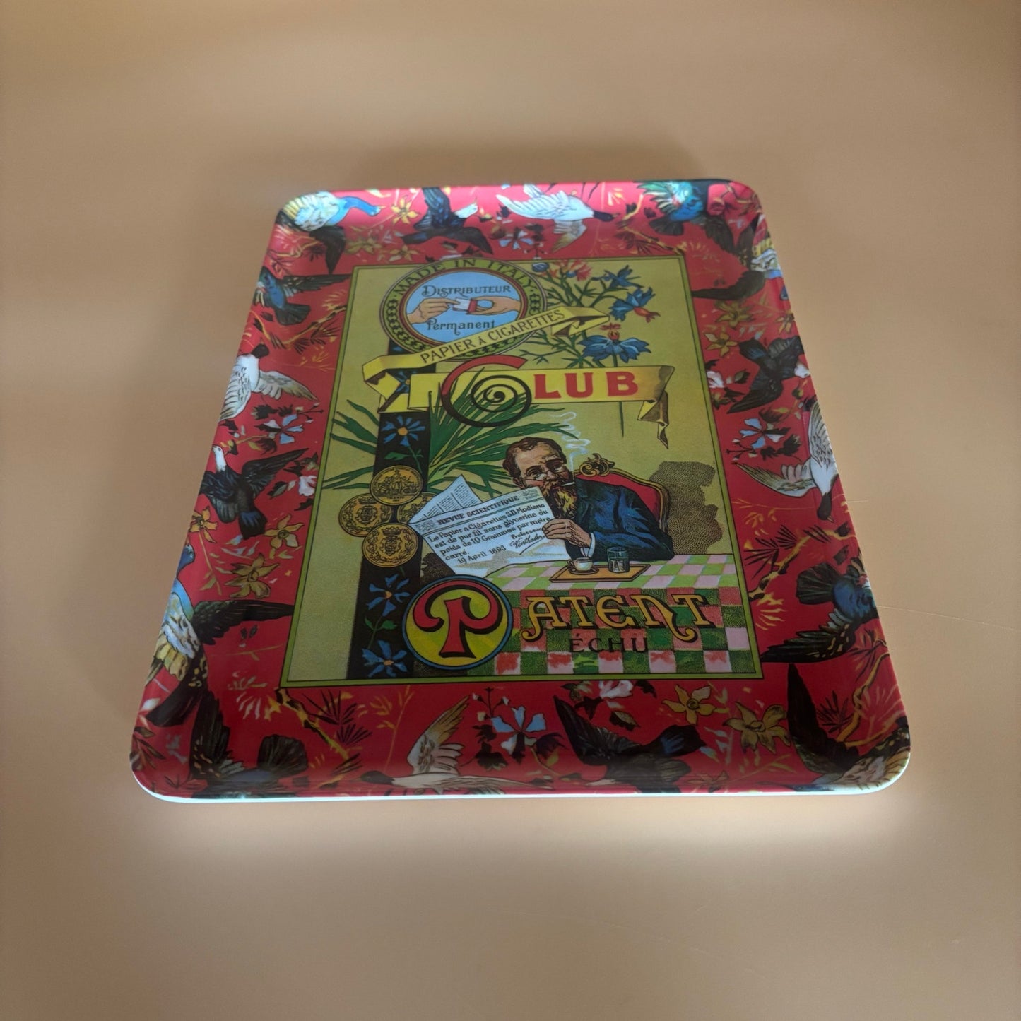 1970's Club Modiano “Patent ECHU” Tray – 12” x 8.75” Music City Marketing, Malaysia