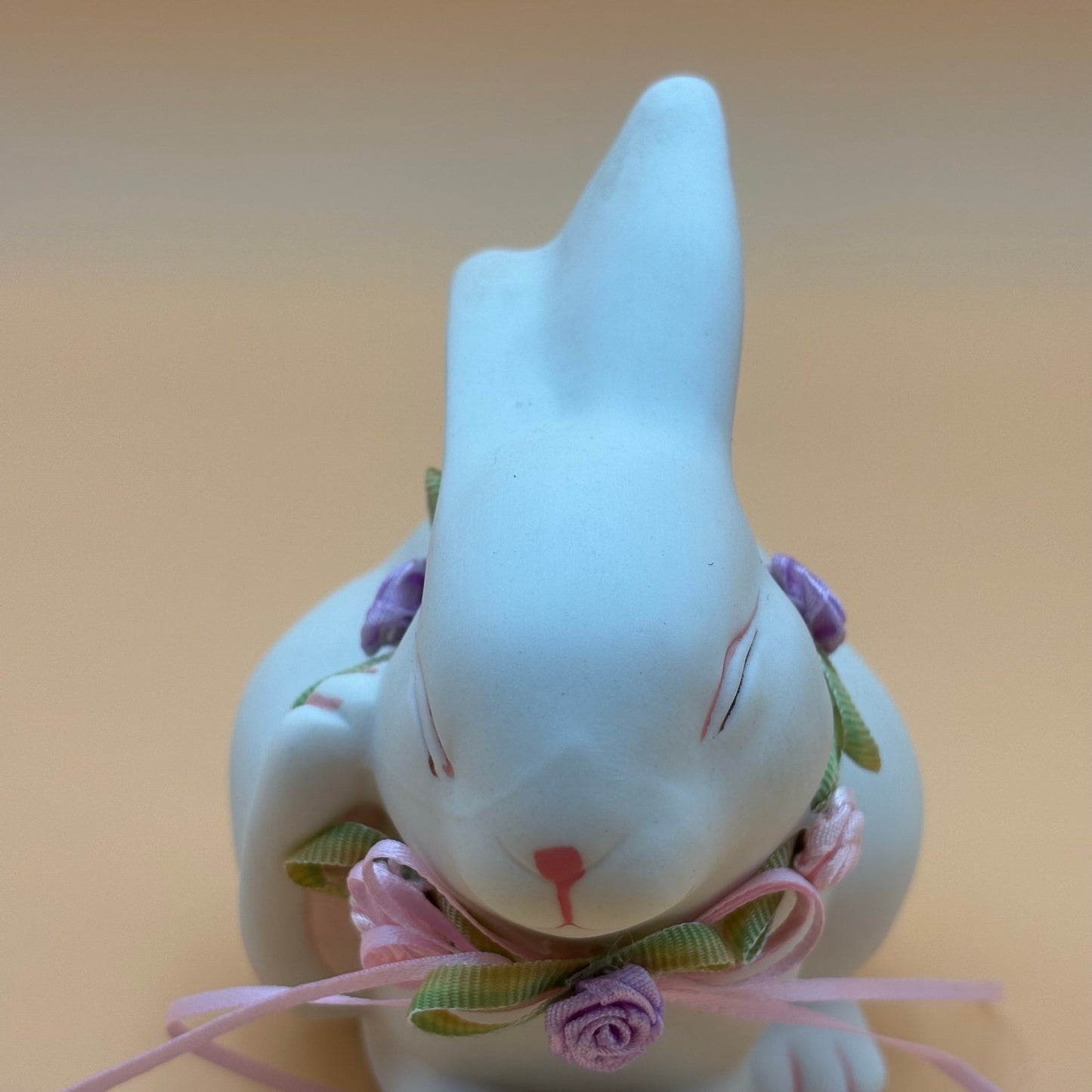 Adorable Vintage Bone China Bunny Figurine with Box