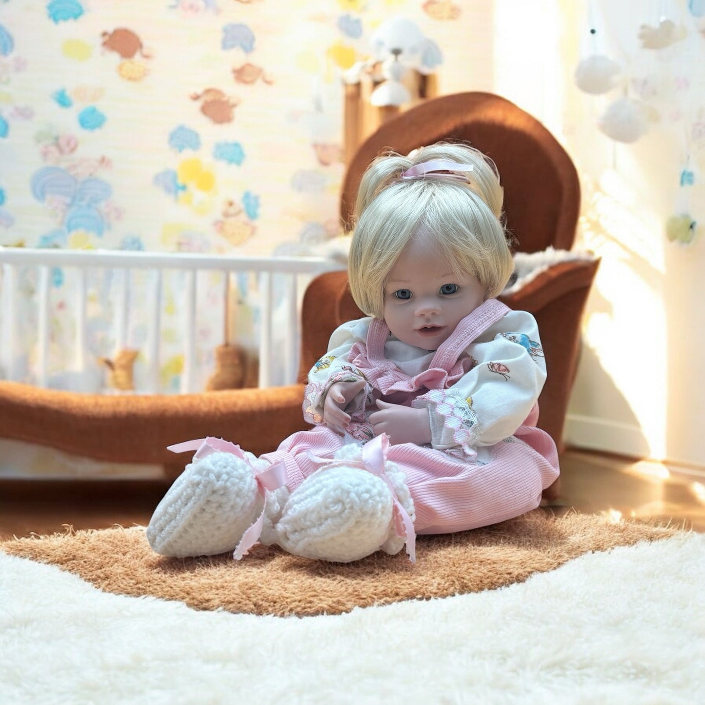 Boots Tyner “Peaches” Porcelain & Beanbag Doll (1987 Reproduction)