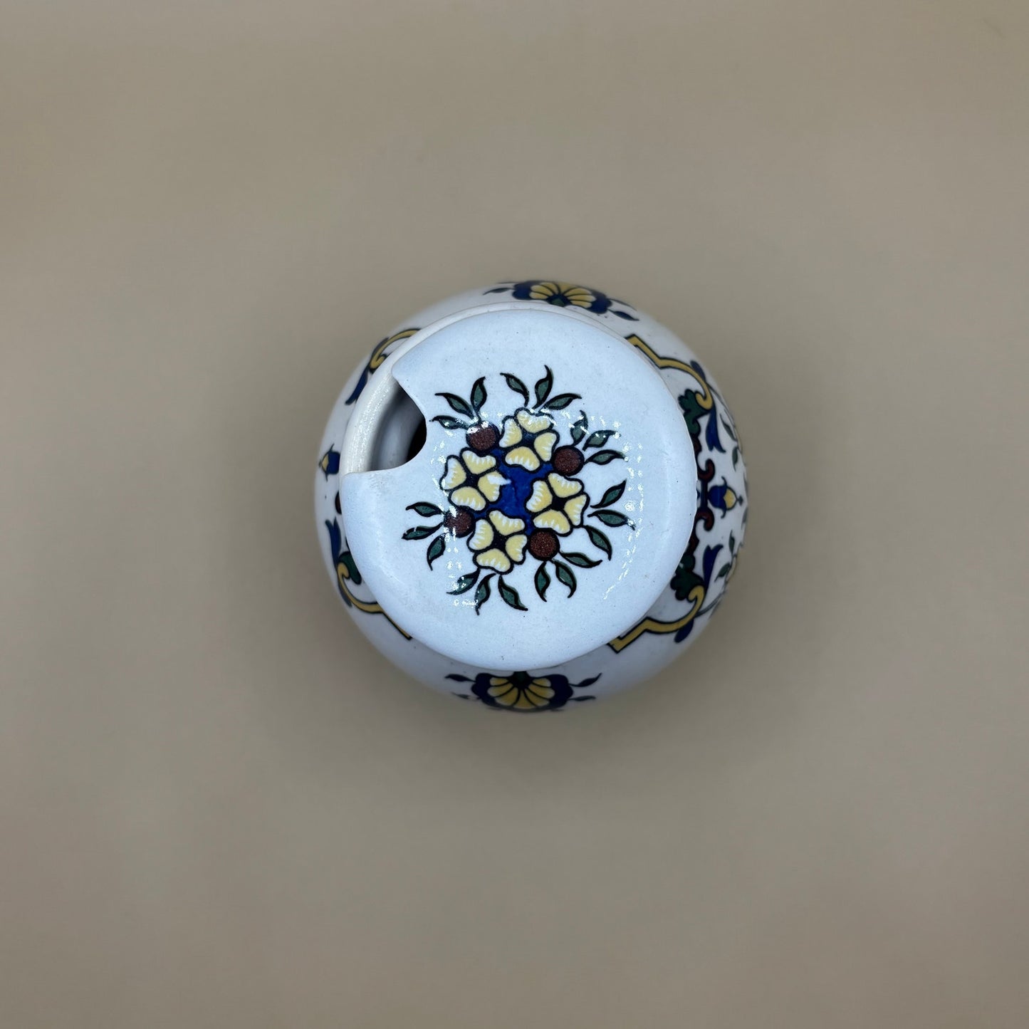 📦 Vintage Moutarde Bocquet Yvetot 1735 French Mustard Pot