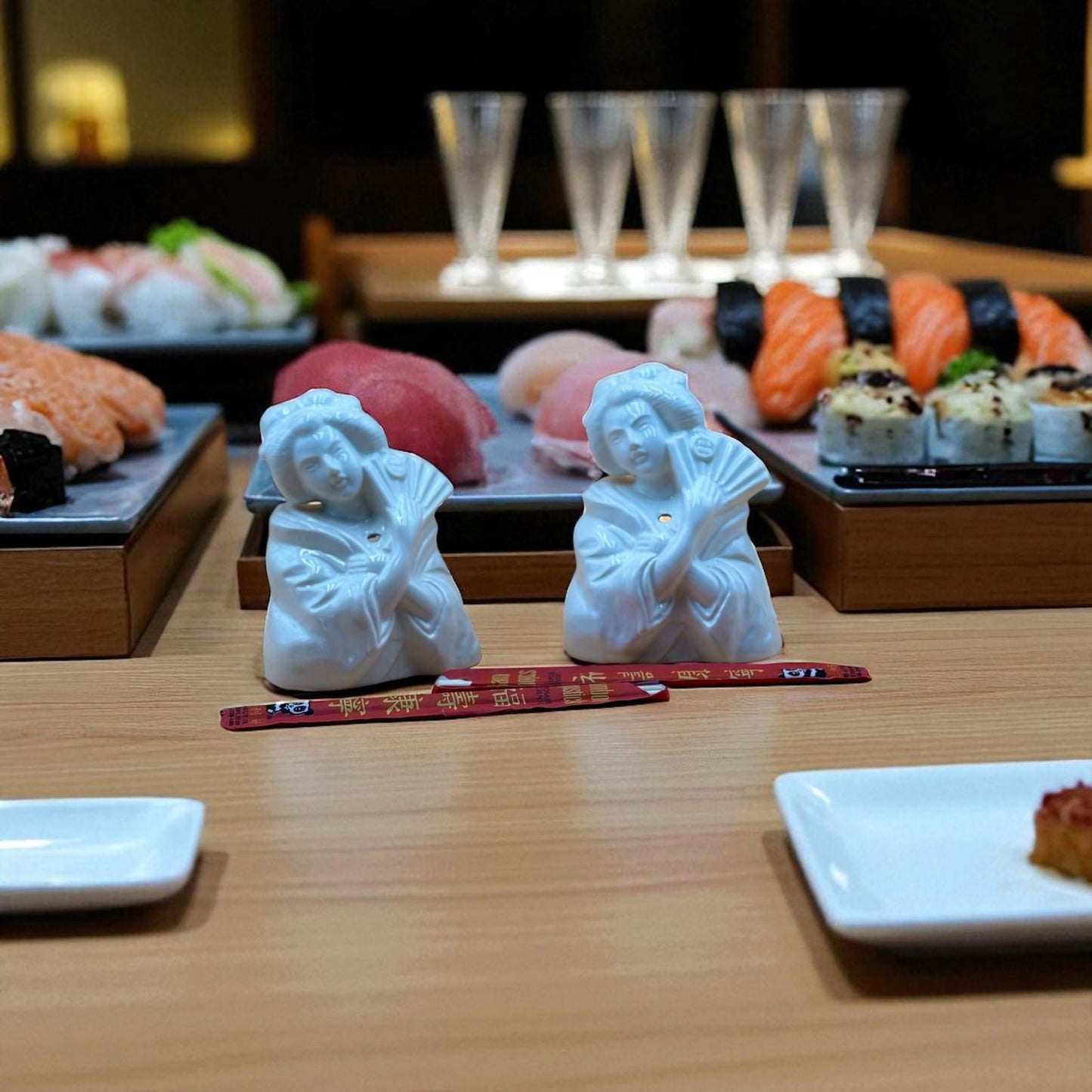 Vintage Orchids of Hawaii R-22 Geisha Ceramic Mugs – Pair – Made in Taiwan