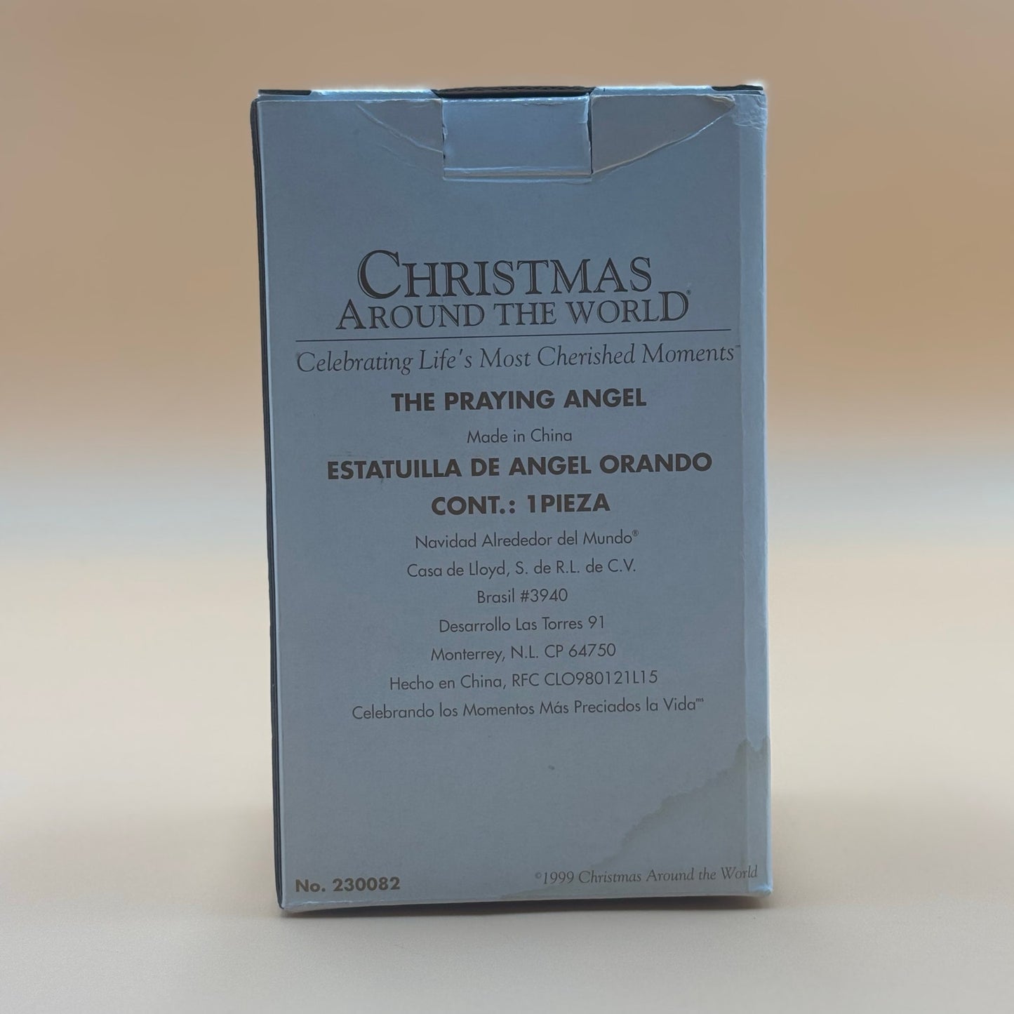 Christmas Around the World “The Praying Angel” – 1999 Angelic Virtues Series