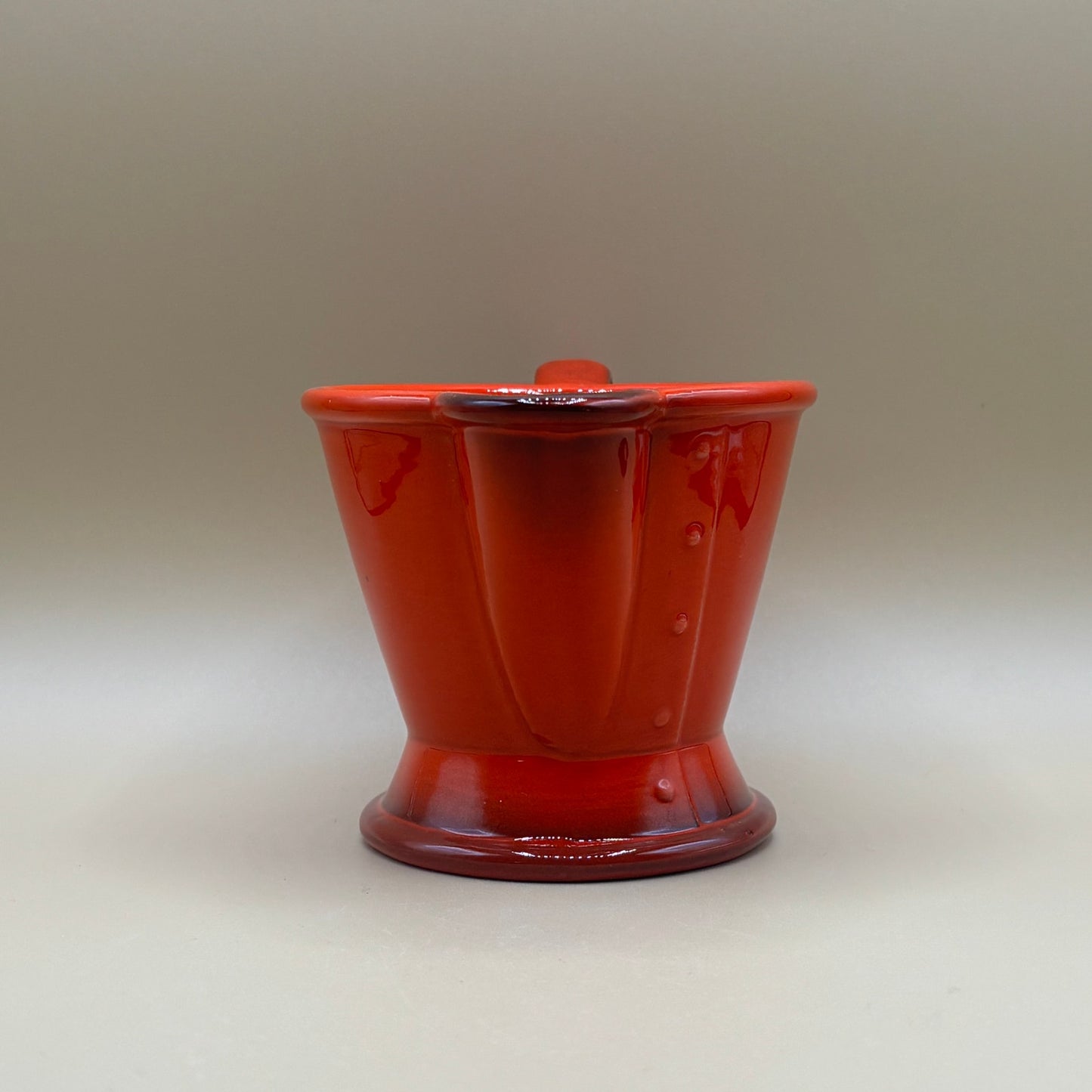 Vintage Metlox Poppy Trail Red Rooster Creamer - California Pottery