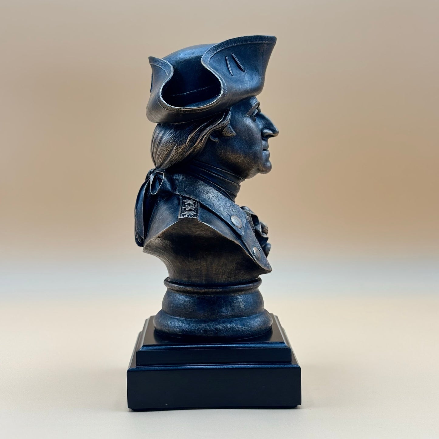 George Washington Limited Edition Bronze Patina Bust Sculpture 2007