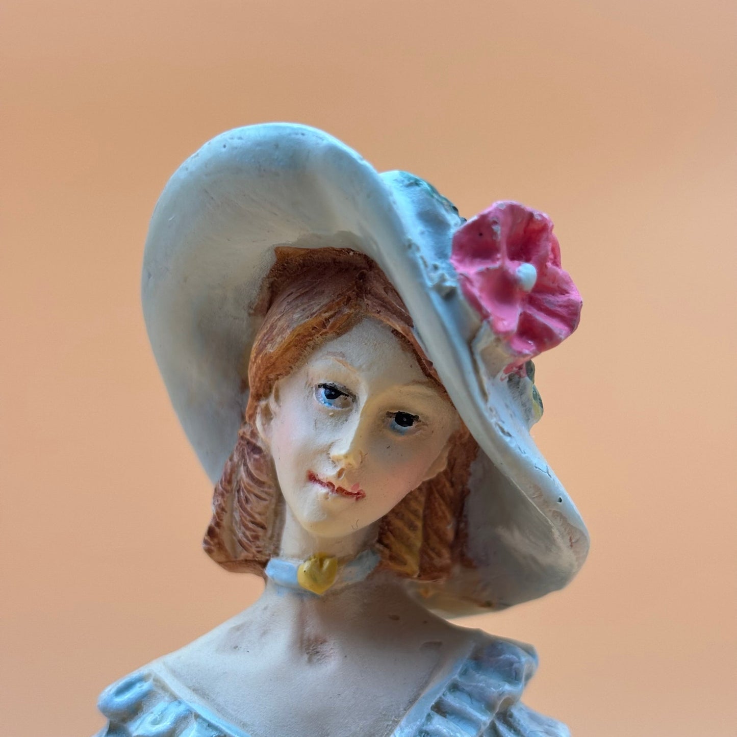 Southern Belle Bisque Figurine Elegant Vintage Lady (WMC 2009)