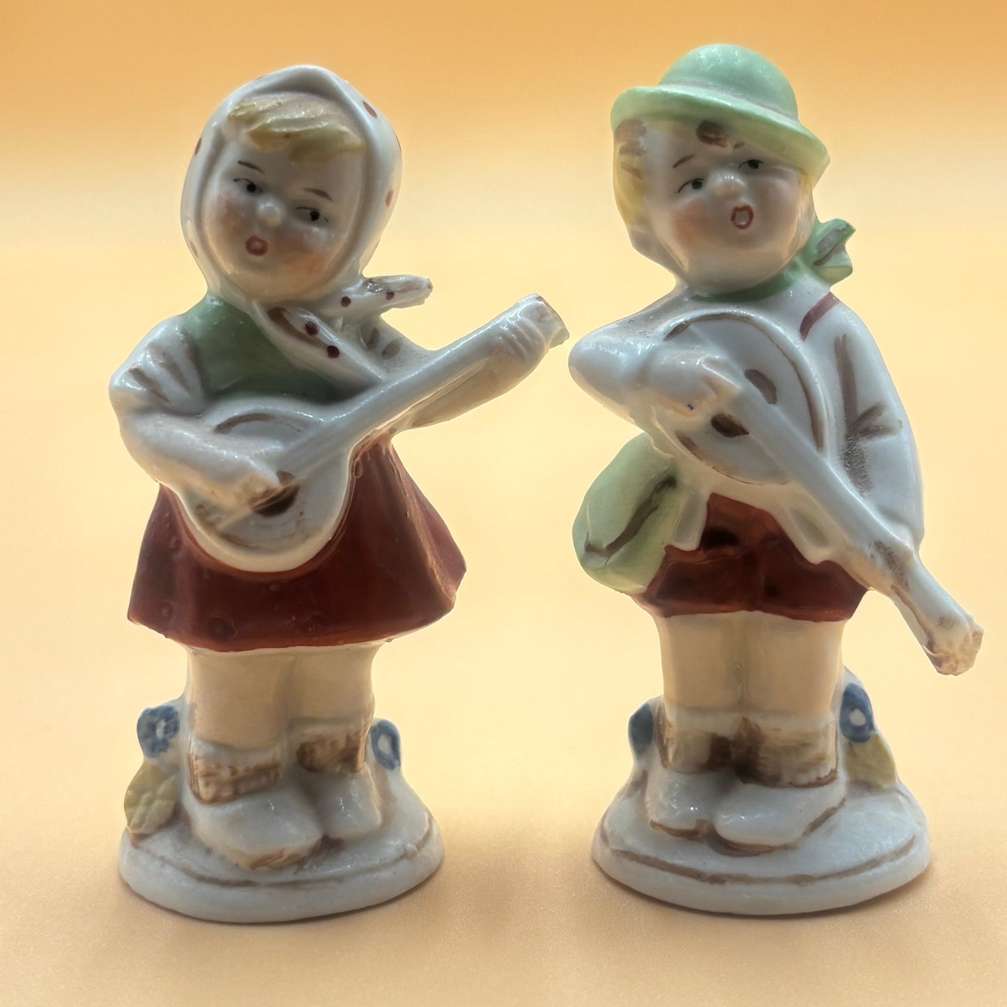 Vintage German Oktoberfest Musicians Figurine Set #20473