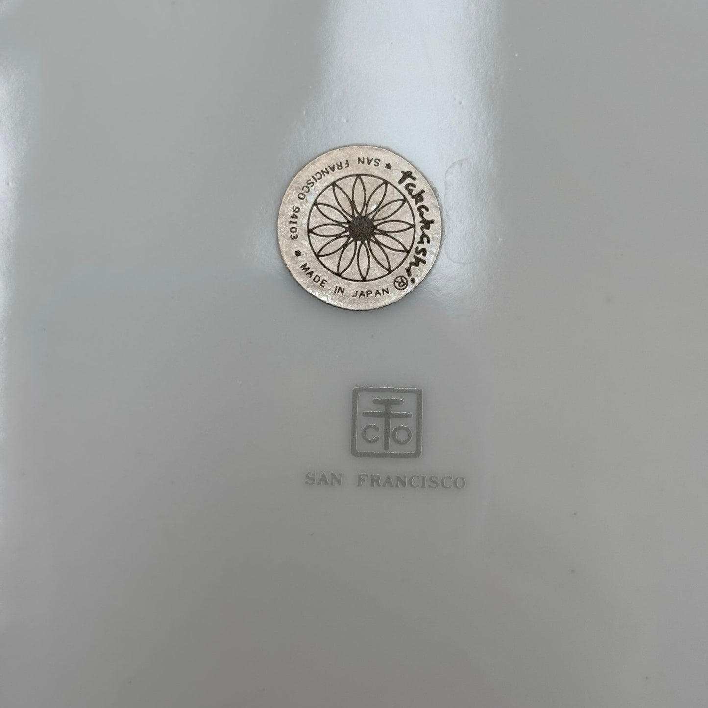 Takahashi San Francisco Cow Dessert Plates – Set of Two