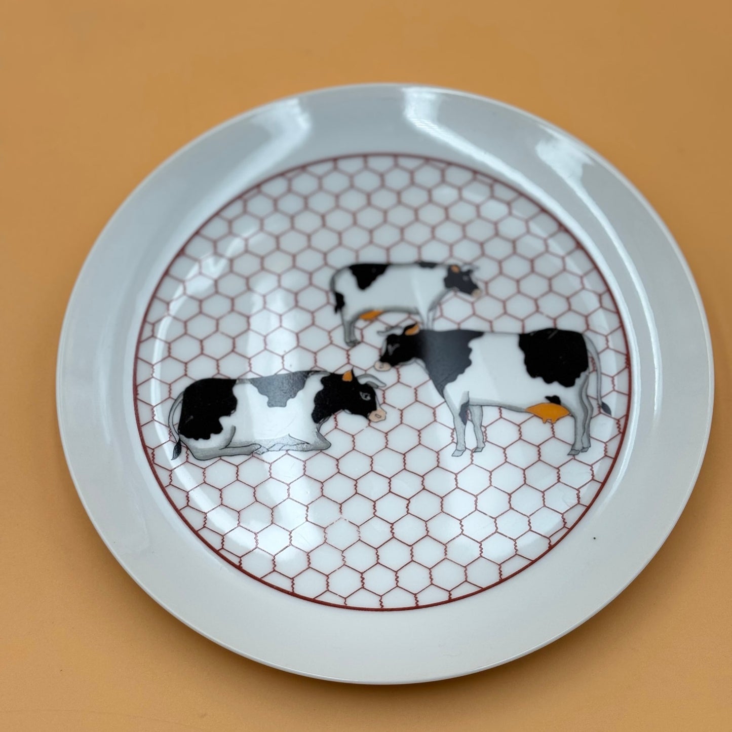 Takahashi San Francisco Cow Dessert Plates – Set of Two