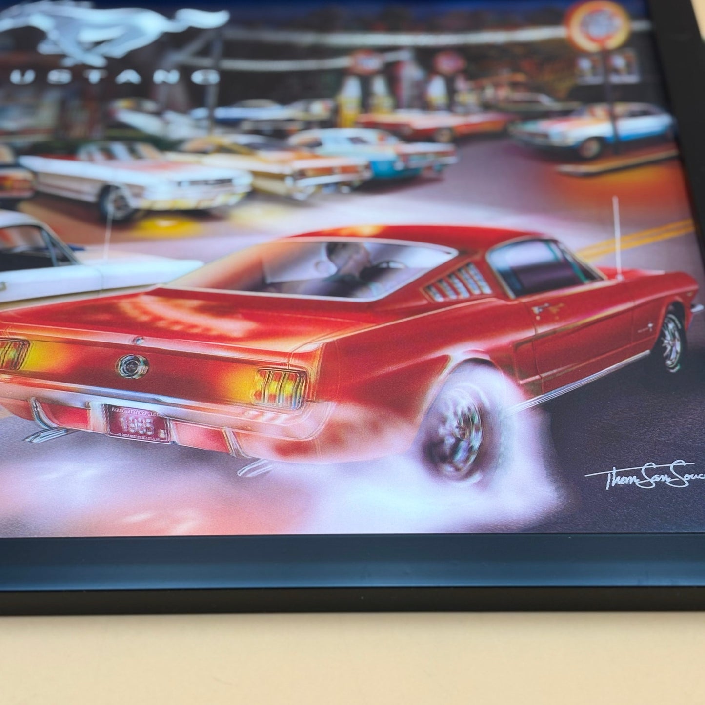 Ford Mustang 3D Lenticular Wall Art by Thomas Sturges (13”)