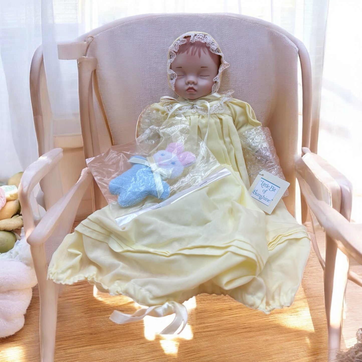 Ashton-Drake Galleries “Little Bit of Sunshine” 12” Porcelain Baby Doll in Box