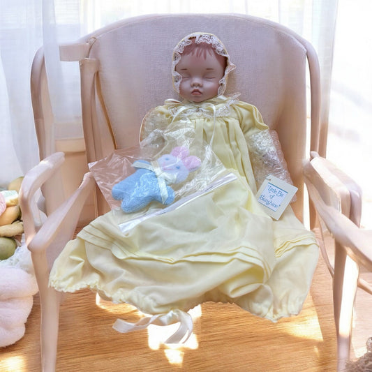 Ashton-Drake Galleries “Little Bit of Sunshine” 12” Porcelain Baby Doll in Box