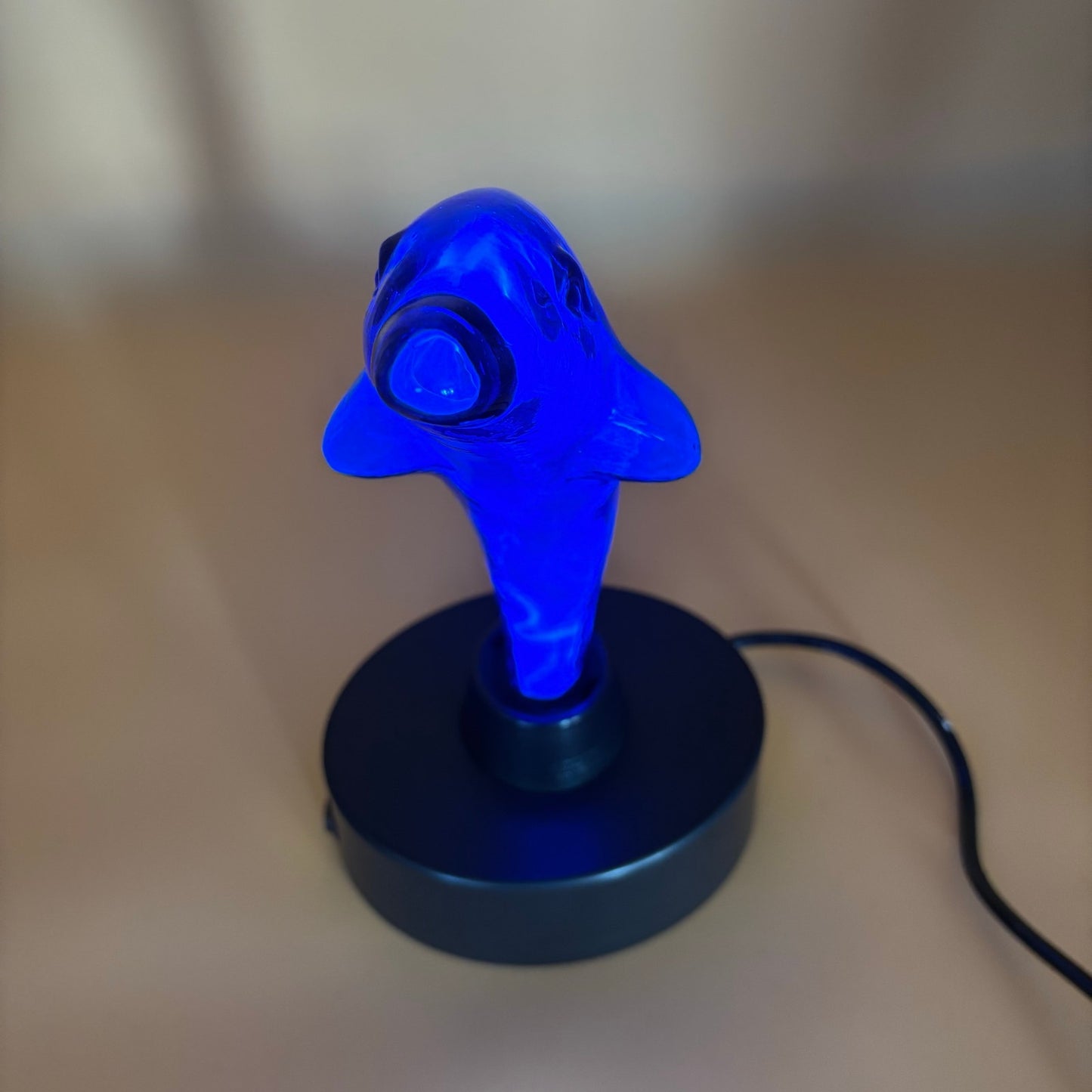 LumiSource Electra Blue Dolphin Plasma Lightning Lamp 15” – Works