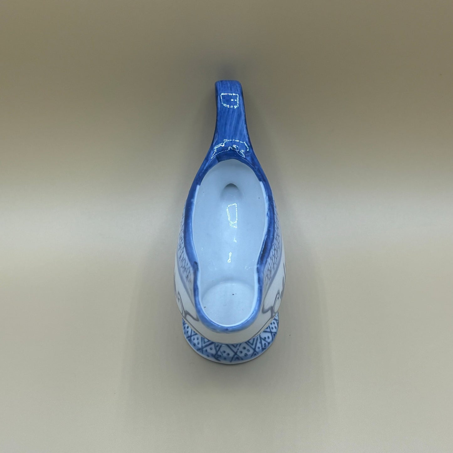 VTG 3 Blue White Collection - Asian Inspired Creamers & Gravy Boat