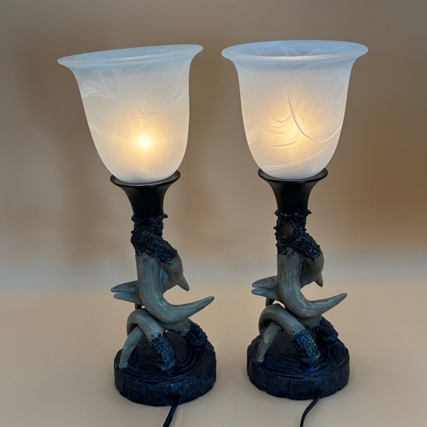 Vintage Black Viscose Fabric Teddy Bear