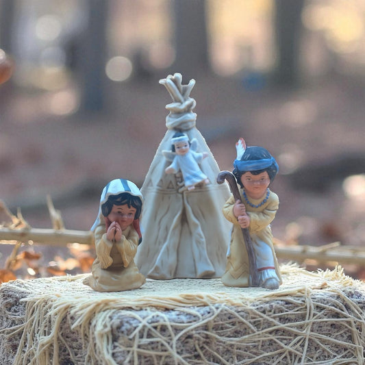 Sagebrush Kids Set 3 Gregory Perillo 1985 Handcrafted Figurine Set